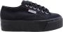 Superga Zwarte casual damessneakers an textiel Black Dames - Thumbnail 1