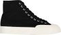 Superga Zwarte Moleskin High Top Sneakers - Thumbnail 1