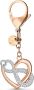 Swarovski Dames Handtas Bedel Oneindigheidssymbool en Hart Wit Infinite 5530885 - Thumbnail 1