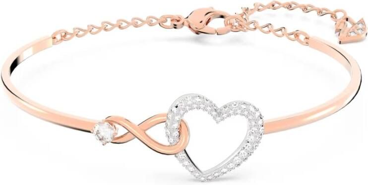 Swarovski Damesarmband met Infinity-symbool en Hart
