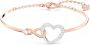 Swarovski Damesarmband met Infinity-symbool en Hart - Thumbnail 1