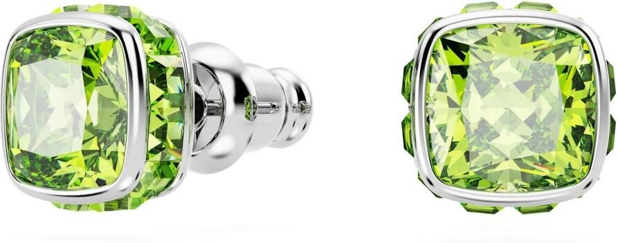 Swarovski Augustus Geboortesteen Vierkant Geslepen Oorknopjes