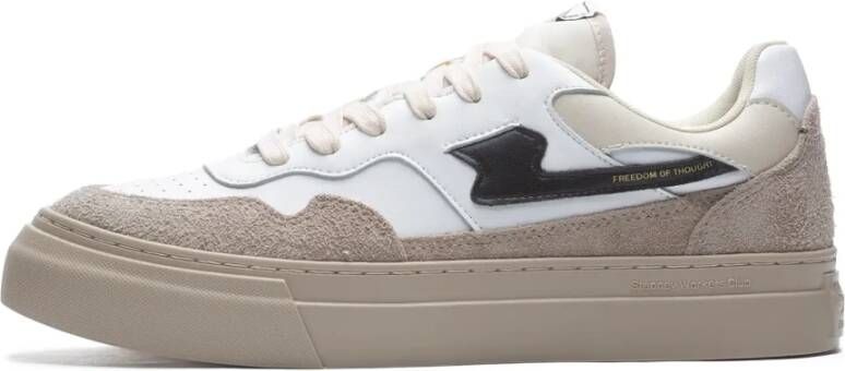 S.w.c. Stepney Workers Club Geo-Merged Winter White Sneakers