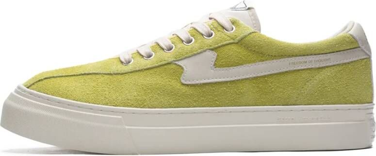 S.w.c. Stepney Workers Club Groene Geo-Merged Lage Profiel Sneakers