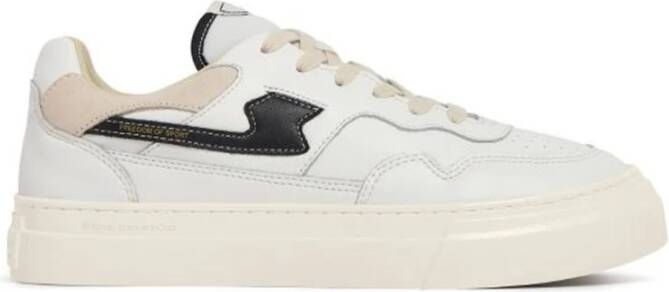 S.W.C. S.W. Stepney Workers Club Pearl S-Strike Sneakers White Black Unisex