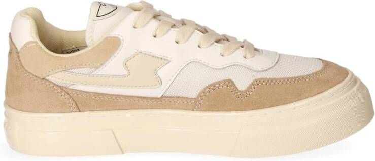 S.w.c. Stepney Workers Club Pearl S-Strike Suède Sneaker White Dames