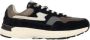 S.w.c. Stepney Workers Club Amiel S-Strike Suede Mix Sneakers Zwart Heren - Thumbnail 9