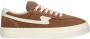 S.w.c. Stepney Workers Club Dellow S-Strike Suede Tan White Sneakers Brown Heren - Thumbnail 1
