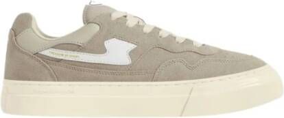 S.w.c. Stepney Workers Club Suede Pearl S-Strike Sneakers Gray Heren