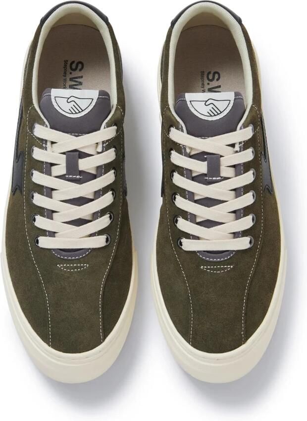 Stepney Workers Club S.W.C Dellow S-Strike cup suede woodland Suede Unisex