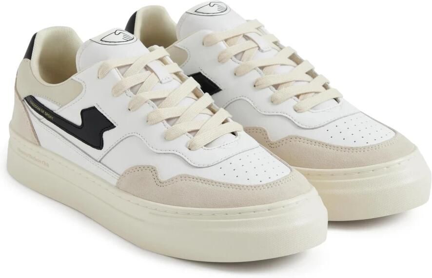 Stepney Workers Club S.W.C Pearl S-Strike Leather zwart Wit Leer Lage sneakers Unisex - Foto 5