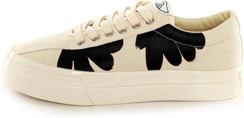S.w.c. Stepney Workers Club Canvas Sneaker met Shroom Hands Print Beige - Foto 3