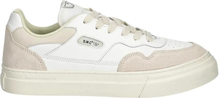 Stepney Workers Club S.W.C PEARL leather spring white Leer Unisex