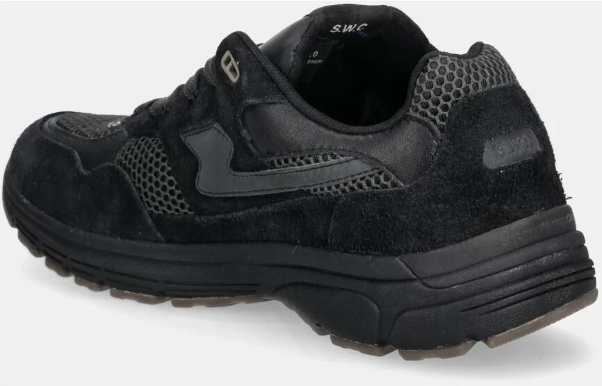 S.w.c. Stepney Workers Club Amiel S-Strike Geo-Merged Tech Black Sneakers - Foto 3