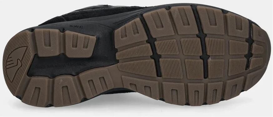 S.w.c. Stepney Workers Club Amiel S-Strike Geo-Merged Tech Black Sneakers - Foto 4