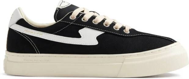 S.w.c. Stepney Workers Club Zwart-Witte Canvas Sneakers