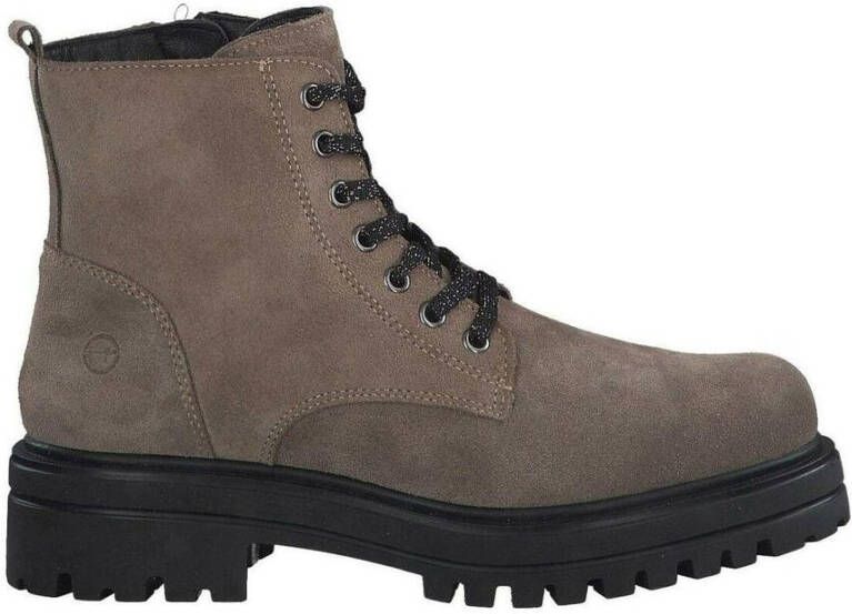 Tamaris Bruine Gesloten Booties voor Dames Brown Dames