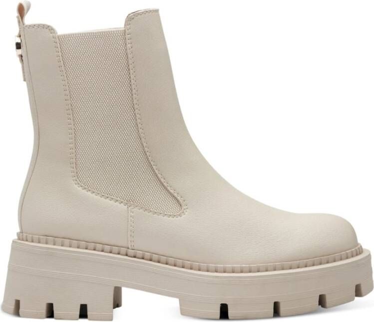 Tamaris Beige Casual Gesloten Booties Beige Dames