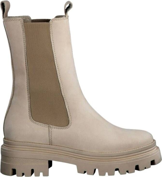 Tamaris Beige Casual Enkellaarsjes met Gesloten Enkel - Foto 6