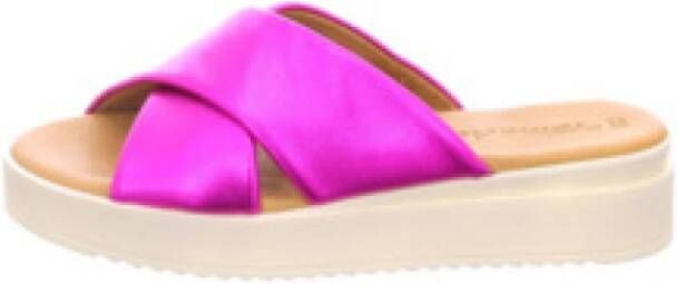 Tamaris Beige dames instap sandalen