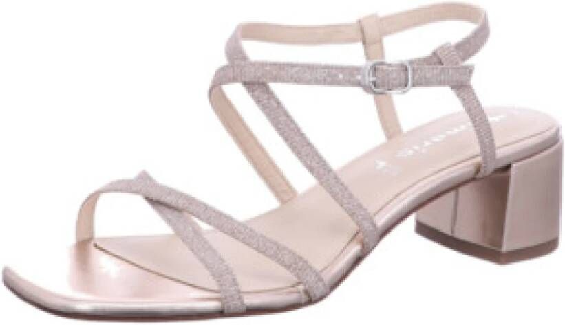 Tamaris Beige Dames Sandalen Stijlvol en Comfortabel
