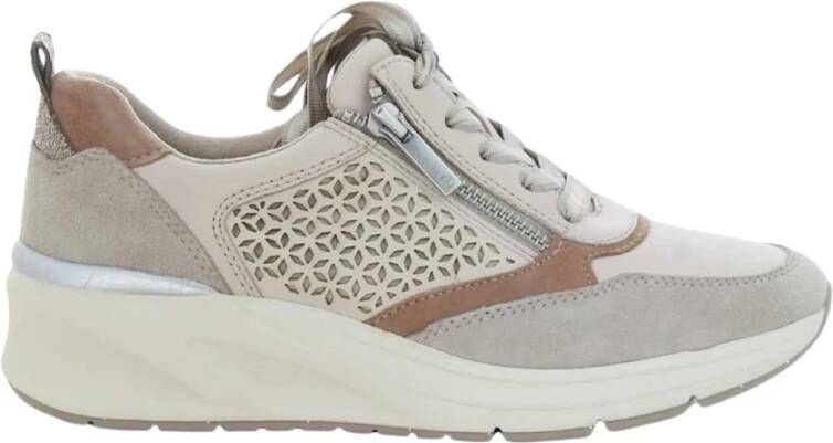 tamaris Beige Damesschoenen Beige Dames