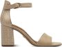 Tamaris Sandalen met hak beige Textiel Dames - Thumbnail 2