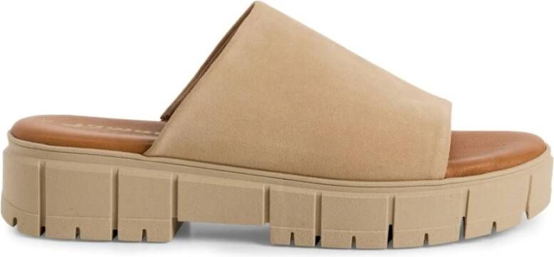 Tamaris Platte Sandalen Wedge Muilezel
