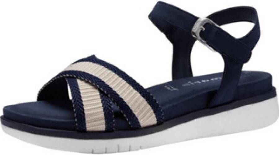 Tamaris Zwarte Casual Open Sandalen Stijlvol en Comfortabel Black Dames - Foto 4