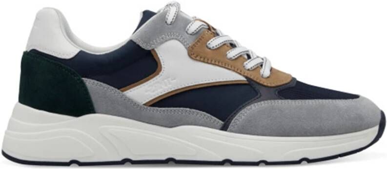 Tamaris Blauwe Stijlvolle Sneakers met Ronde Neus
