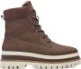 Tamaris Winterlaarzen Blokhak plateau veterschoenen in vegan verwerking - Thumbnail 1
