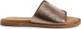 Tamaris Slippers van leer met licht gestructureerde zool - Thumbnail 2