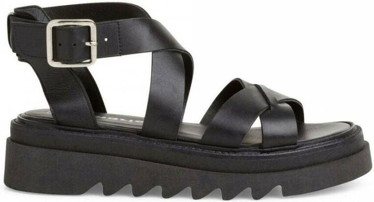 tamaris casual open sandals Zwart Dames