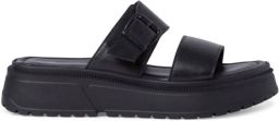 Tamaris black casual open slippers Zwart Dames