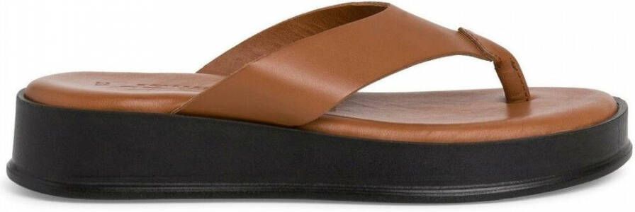 tamaris casual open slippers Bruin Dames