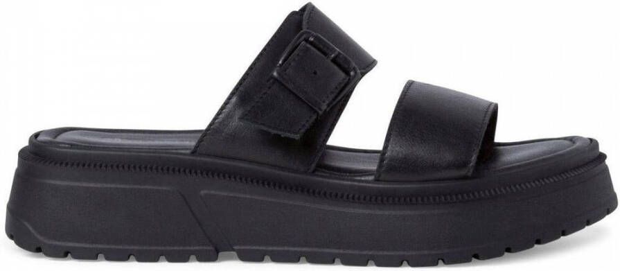 Tamaris black casual open slippers Zwart Dames - Foto 2