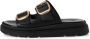 Tamaris 1-27239-42 003 Slipper zwart - Thumbnail 2
