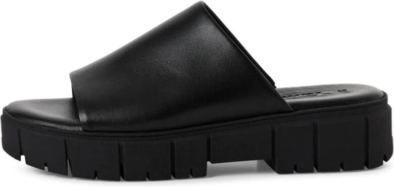 Tamaris Slippers plateau zomerschoen pantoffels in monochrome look - Foto 5