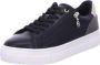 Tamaris Plateausneakers vrijetijdsschoen halfschoen veterschoen met inzetten en glinsterdetails - Thumbnail 2