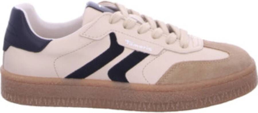 Tamaris Casual Veterschoenen voor Heren in Beige