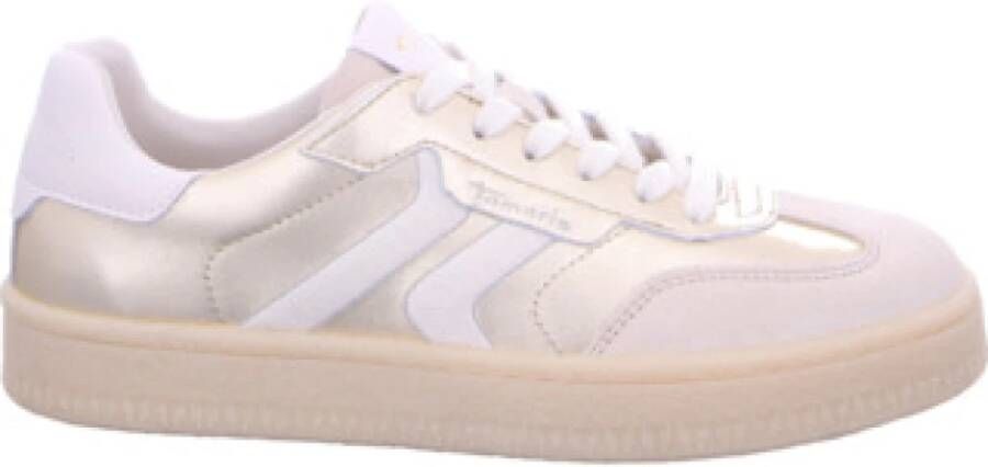 Tamaris Casual veterschoenen voor heren in goud