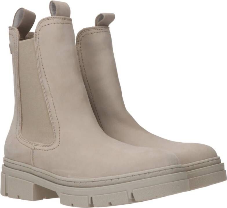 tamaris chelsea boot Beige Dames