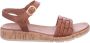 Tamaris Comfort Veterschoenen voor dames in cognac - Thumbnail 2
