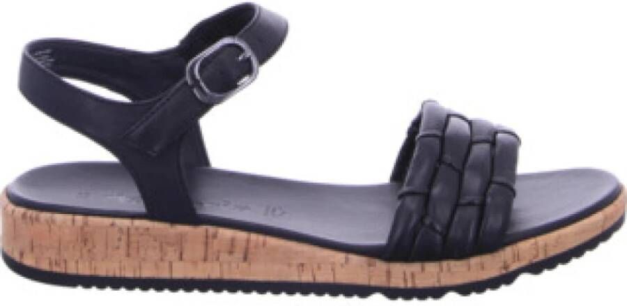Tamaris Comfort Veterschoenen voor Dames in Zwart