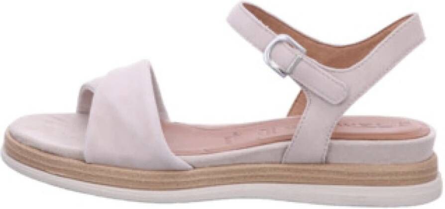 Tamaris Comfortabele damessandalen in effen kleuren - Foto 2