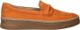 Tamaris Comfortabele Oranje Suède Loafer Orange Dames - Thumbnail 9