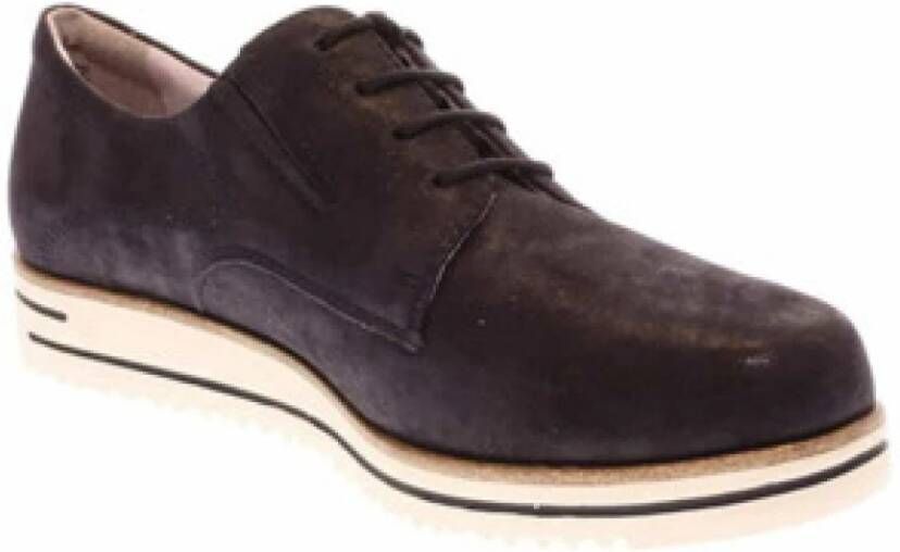 Tamaris Comfortabele veterschoenen voor dames in effen kleur