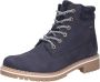 Tamaris Winterlaarzen blokhak veterschoenen outdoorschoen met duo-tex-uitrusting - Thumbnail 2
