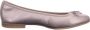 Tamaris Ballerina's Feestelijke schoen trouwschoen flats met mooie metallic glans - Thumbnail 7