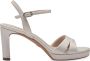 Tamaris Metallic Gouden Vegan Sandalette met 7 5 cm Hak Yellow Dames - Thumbnail 35